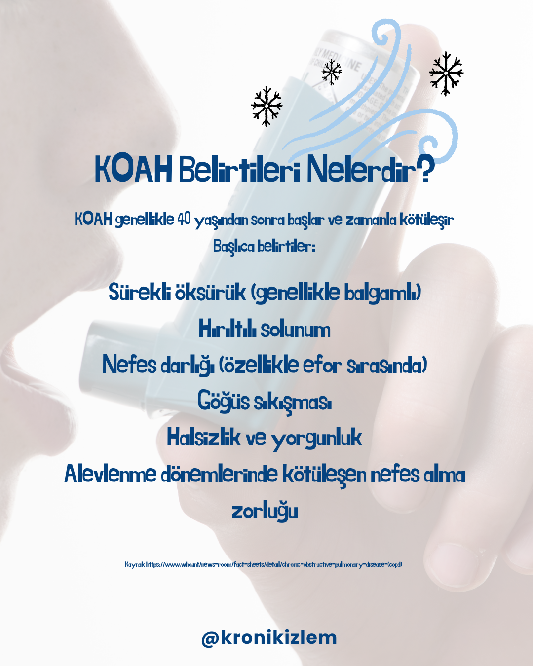 Kronik obstrüktif akciğer hastalığı (KOAH)